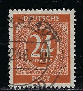 Germany AM Post Scott # 544, used