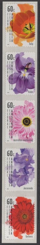 AUSTRALIA SG3564a 2011 FLORAL FESTIVALS SELF ADHESIVES MNH 