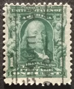 US #300 Precancel  Cincinnati Ohio  F-VF