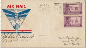 52442 - UNITED STATES - COVER signed by Capt. EDDIE RICKENBACKER - WWI PILOT