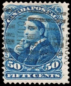 Canada - Scott 47 - Used - Poor Centering