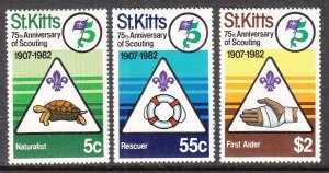 St Kitts 99-101 MNH VF