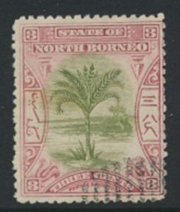 North Borneo  SG 97   Used    perf 14     please see scan & details