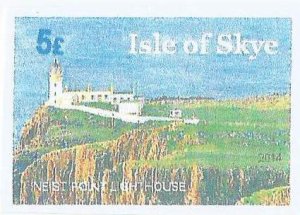 SKYE - 2014 -  Neist Point Lighthouse - Imp Single Stamp - M N H- Private Issue