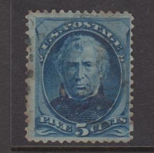 USA - Scott 185 - Taylor Ussue - Used - 1879 - Perf.12 - 5c Stamp