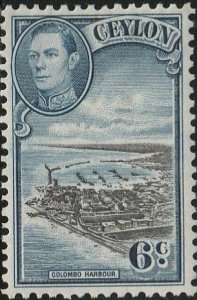 Ceylon,#280 Mint  Hinged From 1938-52