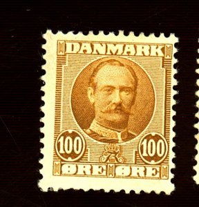 DENMARK #78 MINT FVF OG HR Cat $100