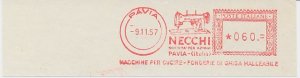 Meter cut Italy 1957 Sewing machine - Necchi