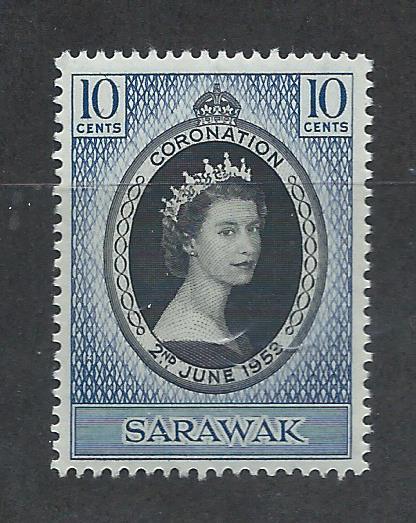 SARAWAK SC# 196 VF MNH 1953