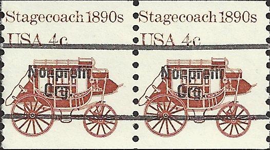 # 1898Ab MINT NEVER HINGED PRE-CANS. STAGECOACH
