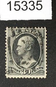 MOMEN: US STAMPS # 154 USED $300 LOT #15335