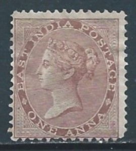 India #22 Mint No Gum 1a Queen Victoria - Wmk. 38