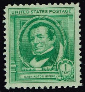 US #859 Washington Irving; MNH (0.25)