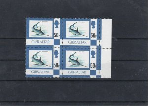 Gibraltar MNH Stamps Block Ref: R5592