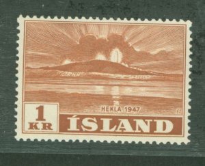 Iceland #251 Mint (NH) Single