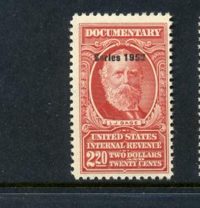 R603 $2.20 Series of 1952 Revenue Mint Stamp NH (Stock Bx 590)