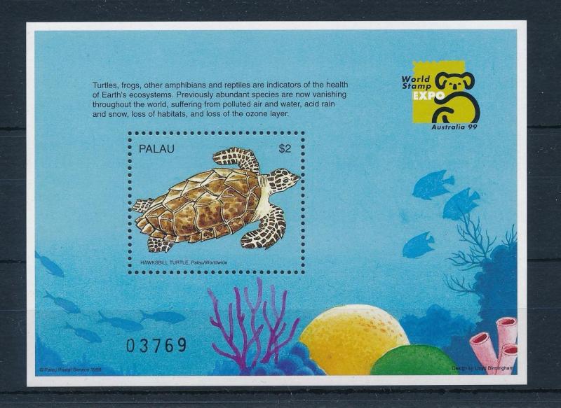 [51941] Palau 1999 Marine life Turtle MNH Sheet
