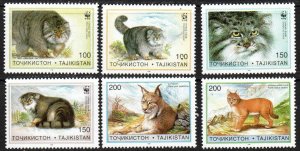 Tajikistan Sc #92-97 MNH