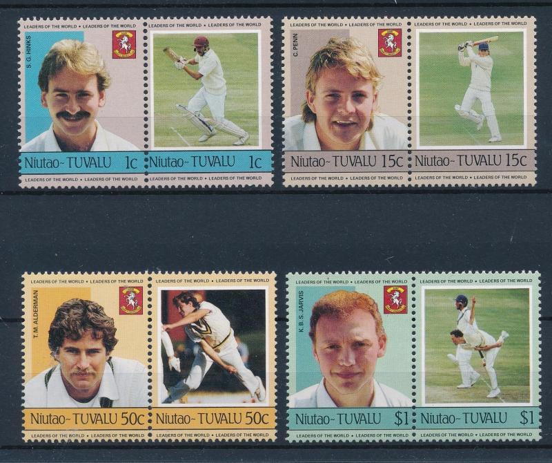 [44368] Tuvalu Niutao 1985 Sports Cricket MNH