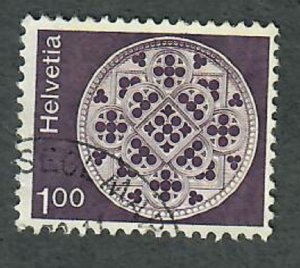 Switzerland #569 used single