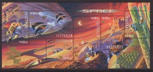 AUSTRALIA SGMS2049 2000 EXPLORATION OF MARS O/P HONGKONG MNH