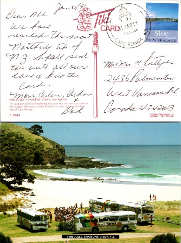 New Zealand, Picture Postcards