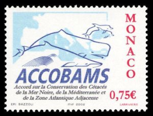 Monaco 2002 WHALE Scott #2246 Mint Never Hinged