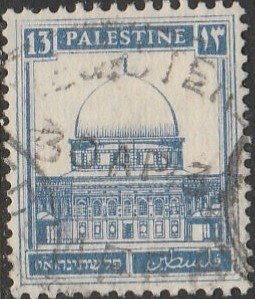 Palestine, #76  Used  From 1927-42,  CV-$0.50