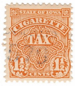 (I.B) US Revenue : Cigarette Tax 1½c (Iowa)