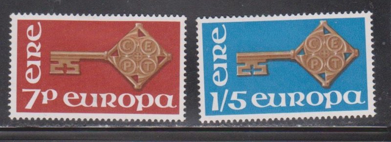 IRELAND Scott # 242-3 MH - Europa Issue