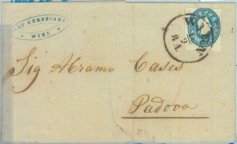 88822 - AUSTRIA - POSTAL HISTORY - Ferchenb. # 22 Milch Blau on COVER to ITALY