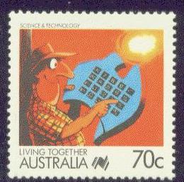AUSTRALIA 1073 MNH 1988 70c SCIENCE & TECHNOLOGY