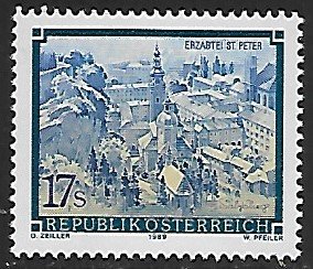 Austria - # 1471 - St. Peter Monastery  - MNH