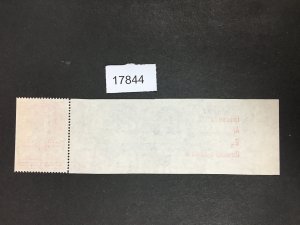 US # R683 REVENUE UNUSED NO GUM MINT NH COMPLETE RECEIPT TAB $110++ LOT #17844