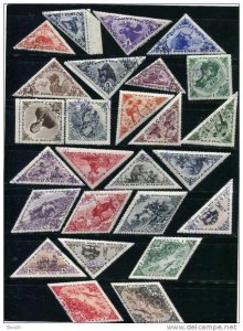 Tannu Tuva 1935-6 Collection Sc 64-0 81 83-4A 86A C10-2 C 16-8 Used/CTO