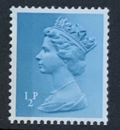 GB MACHIN 1972 HALFPENNY SIDE BAND EX WEDGEWOOD BOOKLET SGx842 UNMOUNTED.CAT £55