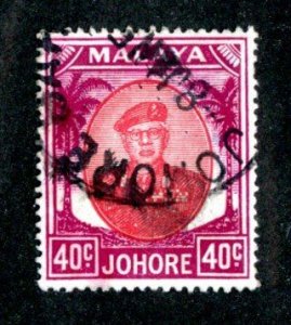 410 BCX  1949 Johore Sc.#146 used cv $18 ( Offers welcome )