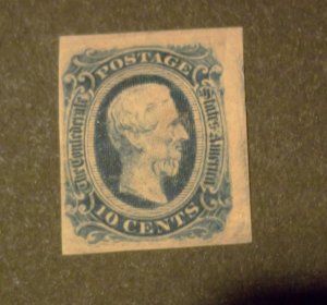 CSA #12 MINT FVF ,OG, LH CV $22.00