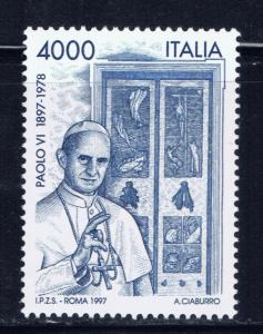 Italy 2179 NH 1997 Pope Paul VI 