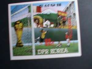 ​KOREA STAMP:1985-SC#2540-13TH WORLD SOCCER CHAMPIONSHIP-MEXICO'86-MNH   S/S