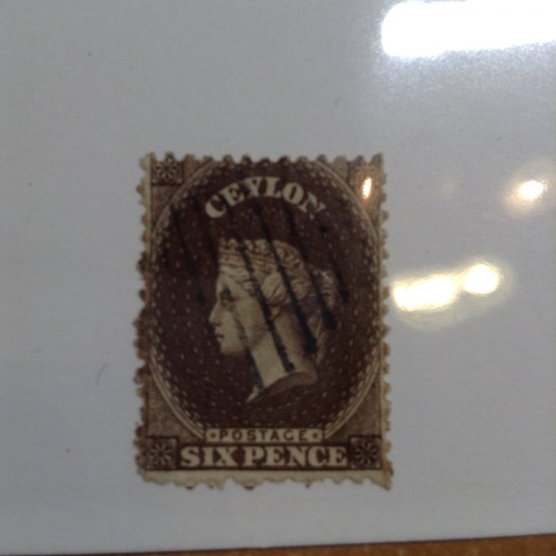 Ceylon  # 53  Used