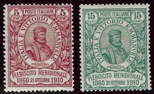 Italy SCV#117-118 Mint Fine SCV350.00.....Enhance your collection!