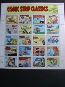 ​UNITED STATES:1995-SC# 3000 CLASSIC COMICS STRIPS - MNH-SHEET VERY FINE