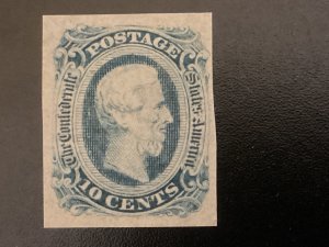 CSA Confederate #12 F-VF UNUSED