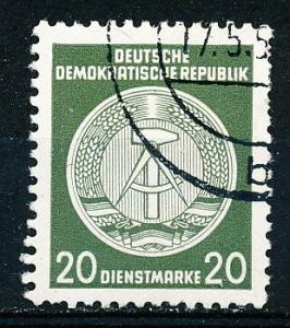 Germany DDR #O22a Single CTO