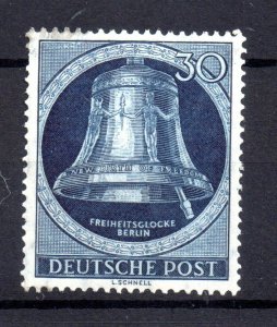 Germany Berlin 1951 30pf Freedom Bell MNH #B85 WS21716