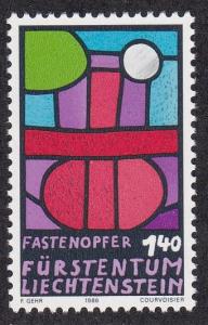 Liechtenstein # 843, Fasting - Sacrifice, NH, 1/2 Cat.