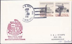 USA ANTARCTIC 1983 cover Operation Deep Freeze..............................8120