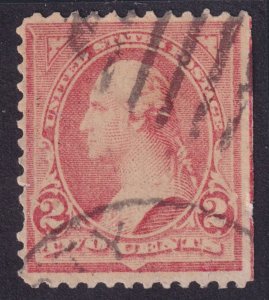 US 267b FROM 1899 2c vermillion WASH 2ND BUREAU ISSUE TYPE III NIB PF DLW191 UVG