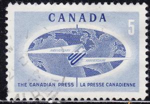 Canada 473 50th Anniversary of The Canadian Press 5¢ 1967